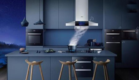 What are the correct fire extinguishing methods when household appliances catch fire?